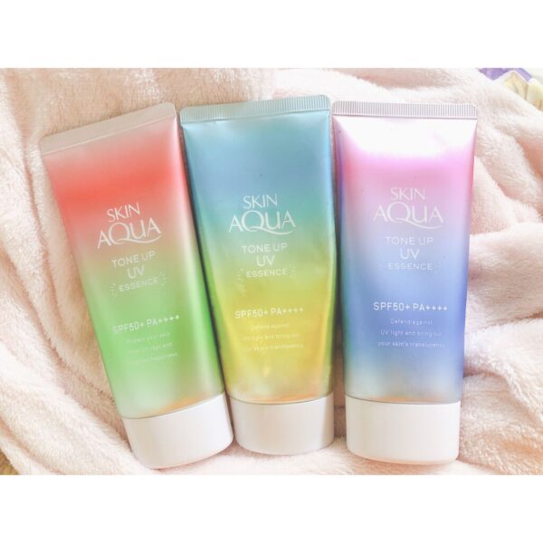 Kem chống nắng Skin Aqua xanh 80g