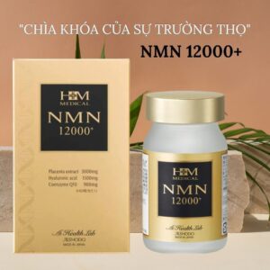 NMN 12000 Aishodo Vàng 60 Viên