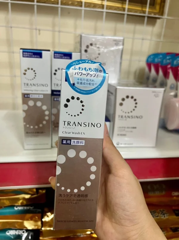 Sữa rửa mặt Transino Clear Wash 100g