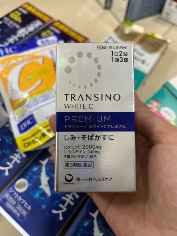 Viên uống trắng da Transino White Premium 90 viên