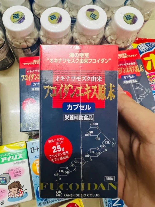 Viên uống tảo đỏ Fucoidan Okinawa 150 viên